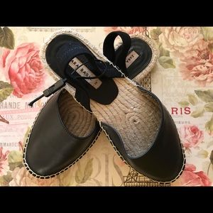 Zara Black Espadrille